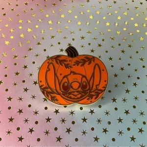 Stitch Pumpkin Loungefly Disney Pin
